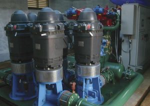 bơm turbine trục đứng - Vertical turbine pump