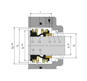 Phớt cơ khí MG1