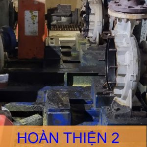 Tháo lắp máy bơm dầu nóng KSB