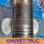 Trục bơm dầu nóng bị khuyết